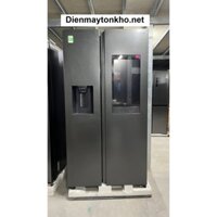 Tủ lạnh Family Hub Samsung Inverter 616 lít RS64T5F01B4/SV - Điện Máy Duy HCM