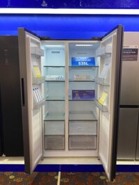Tủ lạnh Funiki Side by Side 535 lít HR SS8535TDG - có lấy nước ngoài - 2 cánh