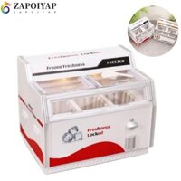 Tủ lạnh gia đình búp bê ZAPPOIYAP Bộ sưu tập thiết kế giống như thật Đồ chơi trẻ em