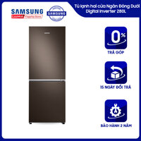 Tủ lạnh hai cửa Ngăn Đông Dưới Samsung 280L với công nghệ Digital Inverter tiết kiệm điện năng – RB27N4010DX - REF [bonus]