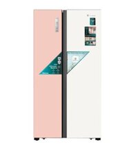 Tủ lạnh Hisense Inverter 519 lít Side By Side RS668N4EW-PU