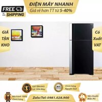 Tủ Lạnh Hitachi 2 Cửa Màu Đen Đá Tự Động R-FG690PGV7X(GBK) -   100% TH