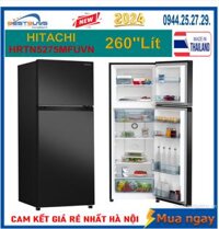 Tủ lạnh Hitachi 260 lít Inverter HRTN5275MFUVN Mới 2024