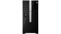 Tủ lạnh Hitachi 4 cánh 540 lít R-FW690PGV7 GBK kính đen