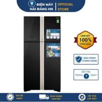 Tủ lạnh Hitachi 4 cánh màu đen R-FW650PGV8GBK 509 lít - Hàng chính hãng