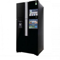 Tủ lạnh Hitachi 4 cánh màu đen đá tự động R-FW690PGV7X(GBK)