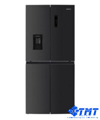 Tủ lạnh Hitachi 464L HR4N7520DSWDXVN (4 cánh ngăn đá dưới, ngăn chuyển đổi 4 mức nhiệt -3 đến 5 độ C, chế độ làm lạnh vòng cung, bảng điều khiển cảm ứng, lấy nước ngoài, màu inox sẫm)