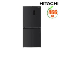 Tủ lạnh Hitachi 466L HR4N7522DSDXVN (4 cánh ngăn đá dưới, ngăn chuyển đổi 4 mức nhiệt -3 đến 5 độ C, chế độ làm lạnh vòng cung, bảng điều khiển cảm ứng, màu inox sẫm. CSPF 1.81)