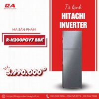 Tủ lạnh Hitachi Inverter 203 Lít H200PGV7 (BBK)