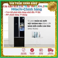 Tủ Lạnh Hitachi Inverter 382 Lít R-WB475PGV2 3 Cánh  Chính hãng BH:24 tháng tại nhà toàn quốc  - Đập Hộp 100%