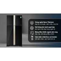 Tủ lạnh Hitachi inverter 509 lít FW650PGV8-GBK