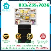 Tủ lạnh Hitachi Inverter 520 lít R-HW540RV-XK Làm đá tự động, Chuông báo cửa, Bảo hành 24 tháng - giao hàng miễn phí HCM