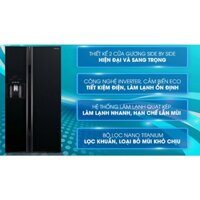 Tủ lạnh Hitachi Inverter 589 lít R-S700GPGV2 GBK