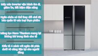 Tủ lạnh Hitachi inverter 640 Lít R-FWB850PGV5(XGR) – THÁI LAN