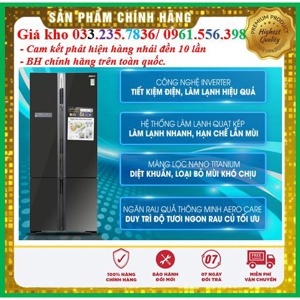 Tủ lạnh Hitachi Inverter 640 lít R-FWB850PGV5