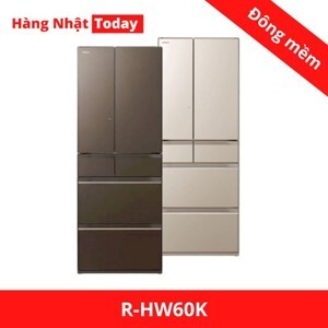 Tủ lạnh Hitachi Inverter 602 lít R-HW60K