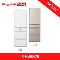 Tủ lạnh Hitachi R-HWS47R (XN-XW) 5 cánh cửa pha lê