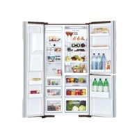 Tủ lạnh Hitachi side by side 2 cửa màu đen R-FS800GPGV2(GBK) - Mới 100%