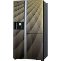 Tủ Lạnh Hitachi Side By Side Inverter 569 Lít R-FM800XAGGV9X(DIA) 3 Cánh