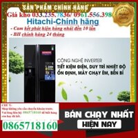 Tủ Lạnh Hitachi Side By Side Inverter 584 Lít R-M700GPGV2(GBK) 3 Cánh  Chính hãng  - Mới 100% .
