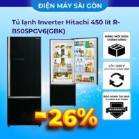 Tủ lạnh Inverter Hitachi 450/415 lít R-B505PGV6(GBK)