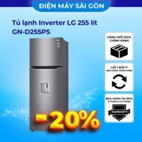 Tủ lạnh Inverter LG ngăn đá trên 255 lít GN-D255PS
