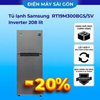 Tủ lạnh Inverter Samsung ngăn đá trên 208 lít RT19M300BGS/SV