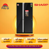 Tủ Lạnh Inverter Sharp SJ-FX688VG-BK 605L - Hàng Chính Hãng