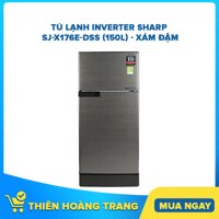 Tủ Lạnh Inverter Sharp SJ-X176E-DSS (150L) - Xám Đậm
