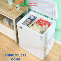 Tủ lạnh làm đông thương hiệu chigo 58l cấp đông nhanh tiết kiệm điện Linashop 2018
