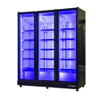 Tủ lạnh làm mát,giữ lạnh trái cây nước ngọt 3 cánh dung tích 1600l