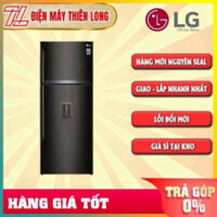 Tủ lạnh LG 471 lít Inverter GN-D440BLA Lấy nước bên ngoài, Ngăn đá trên, Đèn chiếu sáng - MIỄN PHÍ GIAO HÀNG HCM