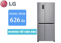 Tủ lạnh LG 626 lít inverter GR-B247JS
