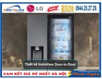 Tủ lạnh LG 635 lít Inverter Multi Door InstaView LSI63BLMA Mới 2024