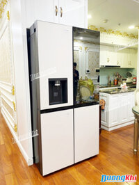 Tủ lạnh LG Dios Side by side màu be 820L