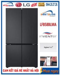 Tủ lạnh LG French Door Inverter 575 lít LFB58BLMA Mới 2025