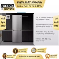 Tủ lạnh LG GR-B305PS /Chính hãng/ Tủ lạnh LG Inverter 305 lít GR-B305PS /Bảo hành 24 tháng từ LG 100% Chuẩn HP