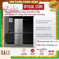 Tủ lạnh LG GR-D305PS  Chính hãng  Tủ lạnh LG Inverter 305 lít GR-D305PS  Bảo hành 24 tháng từ LG  - Mới 100% SALE||