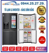 Tủ lạnh LG Inverter 496L 4 cửa GR-X22MB Mới 2021