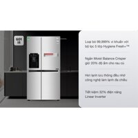 Tủ lạnh LG Inverter 601 lít GR-D247JDS NĂM 2019