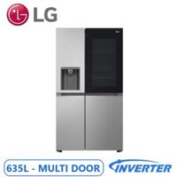 Tủ lạnh LG Inverter 635 lít Side By Side GR-G257SV