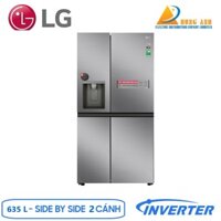 Tủ lạnh LG Inverter 635 Lít GR-D257JS