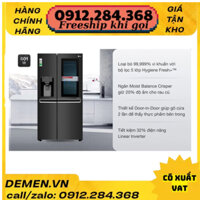 Tủ lạnh LG Inverter InstaView Door-in-Door 601 lít GR-X247MC (Cốc Cốc) -  DEMEN