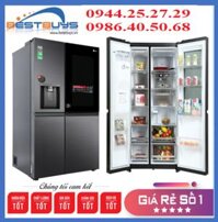 Tủ lạnh LG Side by side Inverter Instaview Door-In-Door 635 lít GR-X257MC model 2022