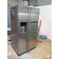 tủ lạnh LG side by side 600lit, làm đá tư động, lấy nước ngoài, lấy đá ngoài,đời mới kèm cửa phụ ngăn mát