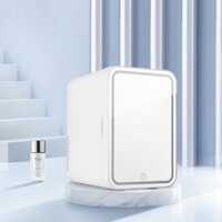 Tủ Lạnh Mini 10L, Tủ Đựng Mỹ Phẩm, Nước Uống Và Sữa Tiện Lợi, Làm Lạnh Nhanh, Phù Hợp Dùng Trong Nhà Và Trên Xe Ô Tô