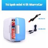 Tủ lạnh mini 2 chế độ nóng lạnh 4 lít MarryCar MR-TL4L cho gia đình và ô tô