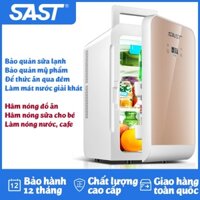 Tủ lạnh mini 20 lít SAST ST-20L ⚡ Làm lạnh và hâm nóng ⚡ Màn hình cảm ứng ⚡ Hiển thị nhiệt độ ⚡ Dùng trong nhà và ô tô