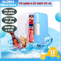 Tủ Lạnh Mini 4 Lít MarryCar MR-TL4L 2 Chế Độ Nóng lạnh, Bảo Quản Mĩ Phẩm, Hoa Quả, Nước Giải Khát