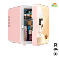 Tủ Lạnh Mini 4L 2 Chế Độ Xinh Xắn Đựng Thực Phẩm Đồ Uống Làm Mát Nhanh Cho Xe Hơi Và Gia Đinh